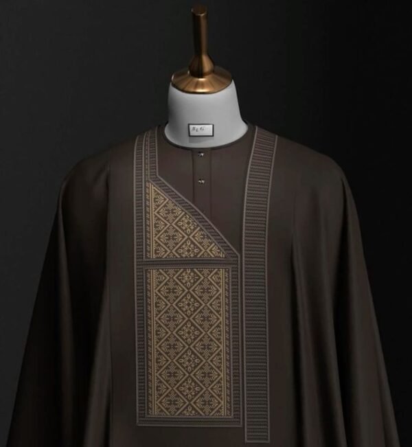 Luxury Embroidered Men’s Agbada